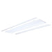Troffer Nuvo 65-1300 40/30/20 Watt LED 1x4 Center Basket Troffer Retrofit Kit - 35K/4K/5K CCT - Dimmable - 120-277 Volt - Matte White Finish Nuvo