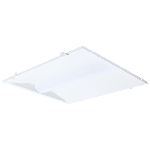 Troffer Nuvo 65-1301 40/30/20 Watt LED 2x2 Center Basket Troffer Retrofit Kit - 35K/4K/5K CCT - Dimmable - 120-277 Volt - Matte White Finish Nuvo