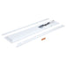 Troffer Nuvo 65-1320 40/30/20 Watt LED 1x4 Flat Panel Troffer Retrofit Kit - 35K/4K/5K CCT - Dimmable - 120-277 Volt - Matte White Finish Nuvo