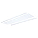 Troffer Nuvo 65-1320 40/30/20 Watt LED 1x4 Flat Panel Troffer Retrofit Kit - 35K/4K/5K CCT - Dimmable - 120-277 Volt - Matte White Finish Nuvo
