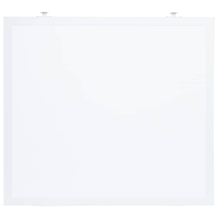Troffer Nuvo 65-1321 40/30/20 Watt LED 2x2 Flat Panel Troffer Retrofit Kit - 35K/4K/5K CCT - Dimmable - 120-277 Volt - Matte White Finish Nuvo