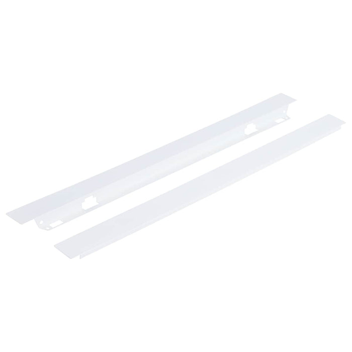 Troffer Nuvo 65-1321 40/30/20 Watt LED 2x2 Flat Panel Troffer Retrofit Kit - 35K/4K/5K CCT - Dimmable - 120-277 Volt - Matte White Finish Nuvo