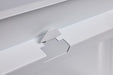 Troffer Nuvo 65-1321 40/30/20 Watt LED 2x2 Flat Panel Troffer Retrofit Kit - 35K/4K/5K CCT - Dimmable - 120-277 Volt - Matte White Finish Nuvo