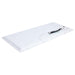 Troffer Nuvo 65-1322 50/40/30 Watt LED 2x4 Flat Panel Troffer Retrofit Kit - 35K/4K/5K CCT - Dimmable - 120-277 Volt - Matte White Finish Nuvo