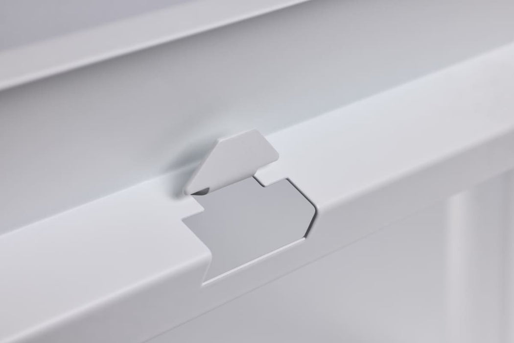 Troffer Nuvo 65-1322 50/40/30 Watt LED 2x4 Flat Panel Troffer Retrofit Kit - 35K/4K/5K CCT - Dimmable - 120-277 Volt - Matte White Finish Nuvo
