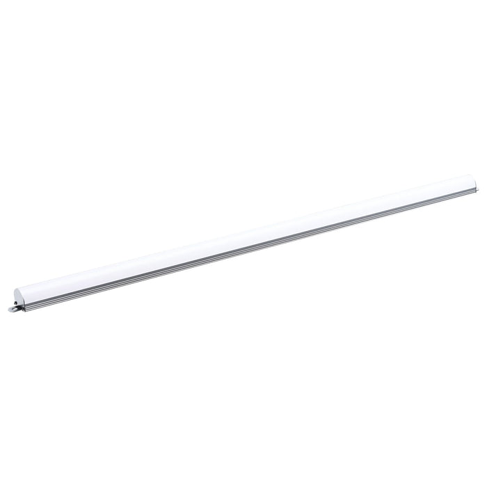 Backlit Flat Panel Nuvo 65-1330 40W/35W/30W/25W/20W Wattage Selectable LED Light Bar Retrofit Kit - 3000K/3500K/4000K/5000K/6500K CCT Selectable - 2-Bars - 2 Feet - 120-277 Volt - Silver Finish Nuvo