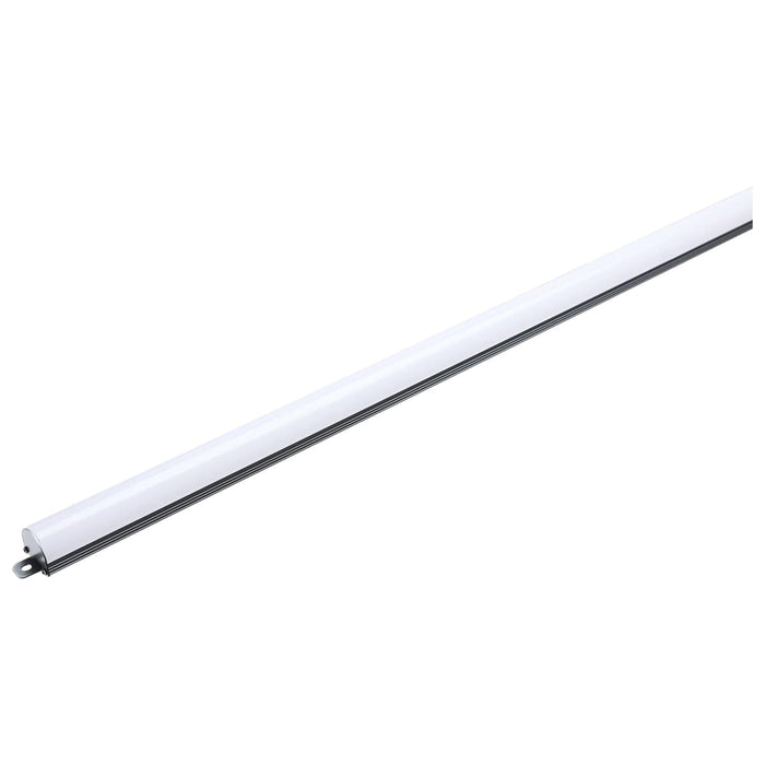 Backlit Flat Panel Nuvo 65-1333 30W/25W/20W/15W/10W Wattage Selectable LED Light Bar Retrofit Kit - 3000K/3500K/4000K/5000K/6500K CCT Selectable - 1-Bar - 4 Feet - 120-277 Volt - Silver Finish Nuvo