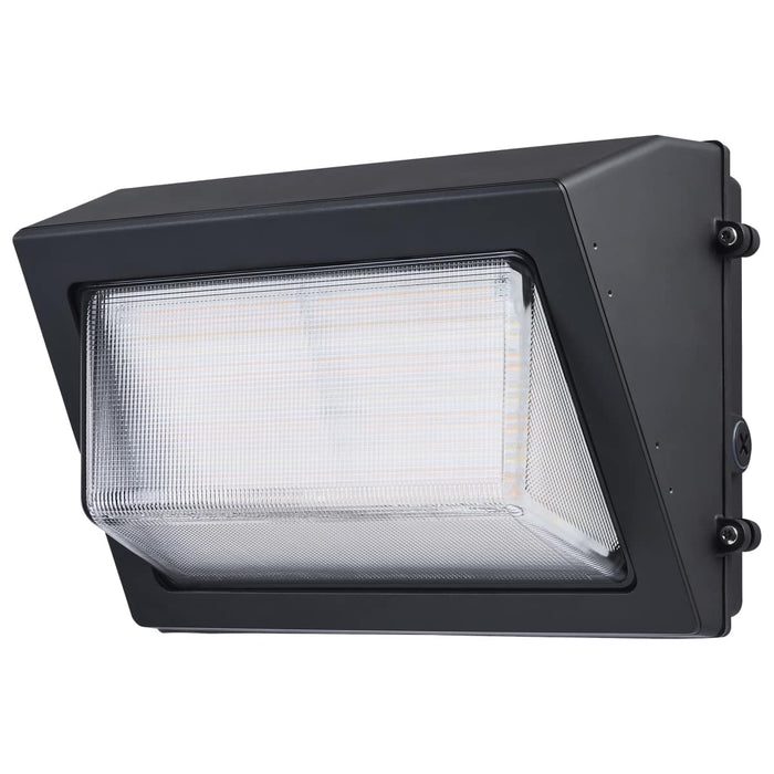 Wall Pack Nuvo 65-1501 120/100/80 Wattage Selectable LED Wall Pack - 3K/4K/5K CCT Selectable - 60/90/110 Beam Angle Selectable - 120-347 Volt - Bronze Finish Nuvo