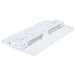 Linear Hi-Bay Nuvo 65-1512 LED Linear High Bay - 240/220/180 Wattage Selectable - 3K/4K/5K CCT Selectable - Beam Angle Selectable - White Finish - 120-347 Volt Nuvo
