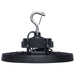 Circular Hi-Bay Nuvo 65-1520 120/100/80 Wattage Selectable LED UFO High Bay - 3K/4K/5K CCT Selectable - 60/80/100 Beam Angle Selectable - Black Finish - 120-347 Volt Nuvo
