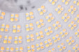 Circular Hi-Bay Nuvo 65-1523 240/200/150 Wattage Selectable LED UFO High Bay - 3K/4K/5K CCT Selectable - 60/80/100 Beam Angle Selectable - White Finish - 120-347 Volt Nuvo