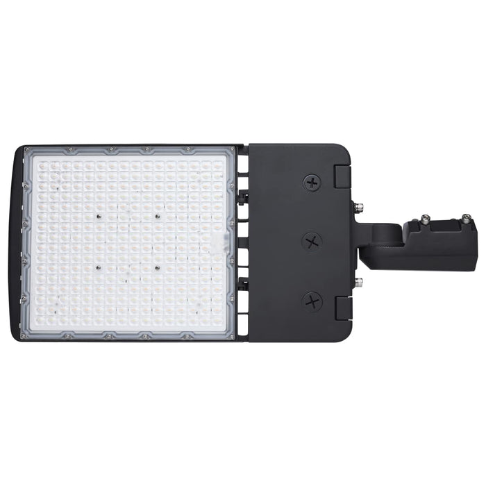 Area Light Nuvo 65-1527 LED Area Light - 150/120W/100W Wattage Selectable - 3K/4K/5K CCT Selectable - Beam Angle Selectable - Bronze - 277-480 Volt Nuvo