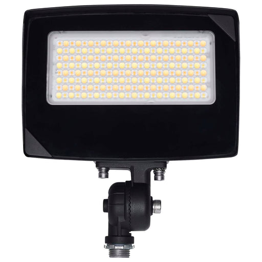 Flood Light Nuvo 65-1540 LED Flood Light - 35/25/15 Wattage Selectable - 3K/4K/5K CCT Selectable - Beam Angle Selectable - Bronze Finish - 120-347 Volt Nuvo