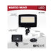 Flood Light Nuvo 65-1540 LED Flood Light - 35/25/15 Wattage Selectable - 3K/4K/5K CCT Selectable - Beam Angle Selectable - Bronze Finish - 120-347 Volt Nuvo