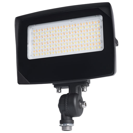 Flood Light Nuvo 65-1540 LED Flood Light - 35/25/15 Wattage Selectable - 3K/4K/5K CCT Selectable - Beam Angle Selectable - Bronze Finish - 120-347 Volt Nuvo