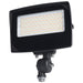 Flood Light Nuvo 65-1540 LED Flood Light - 35/25/15 Wattage Selectable - 3K/4K/5K CCT Selectable - Beam Angle Selectable - Bronze Finish - 120-347 Volt Nuvo