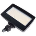 Flood Light Nuvo 65-1541 LED Flood Light - 80/60/45 Wattage Selectable - 3K/4K/5K CCT Selectable - Beam Angle Selectable - Bronze Finish - 120-347 Volt Nuvo