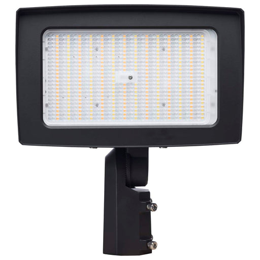 Flood Light Nuvo 65-1542 LED Flood Light - 150/125/100 Wattage Selectable - 3K/4K/5K CCT Selectable - Beam Angle Selectable - Bronze Finish - 120-347 Volt Nuvo