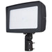 Flood Light Nuvo 65-1543 LED Flood Light - 300/250/200 Wattage Selectable - 3K/4K/5K CCT Selectable - Beam Angle Selectable - Bronze Finish - 120-347 Volt Nuvo