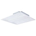 Troffer Nuvo 65-1600 20/30/40 Watt - 35K/4K/5K CCT Selectable - 2X2 LED Single Basket Troffer - 120-277 Volt - White Finish Nuvo