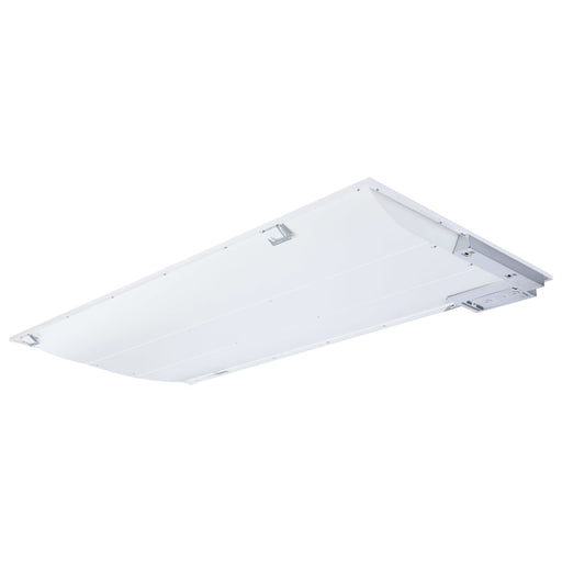 Troffer Nuvo 65-1601 30/40/50 Watt - 35K/4K/5K CCT Selectable - 2X4 LED Single Basket Troffer - 120-277 Volt - White Finish Nuvo