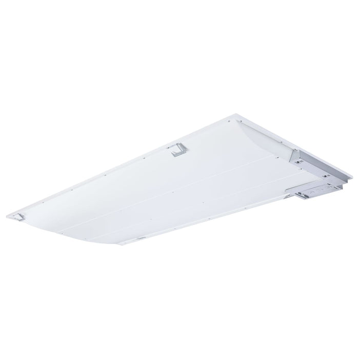 Troffer Nuvo 65-1601 30/40/50 Watt - 35K/4K/5K CCT Selectable - 2X4 LED Single Basket Troffer - 120-277 Volt - White Finish Nuvo
