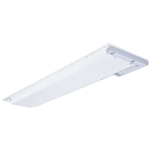 Troffer Nuvo 65-1602 20/30/40 Watt - 35K/4K/5K CCT Selectable - 1X4 LED Single Basket Troffer - 120-277 Volt - White Finish Nuvo