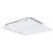 Troffer Nuvo 65-1603 2X2 LED Single Basket Troffer - Emergency Battery - Field Selectable - 120-277 Volt - White Finish Nuvo