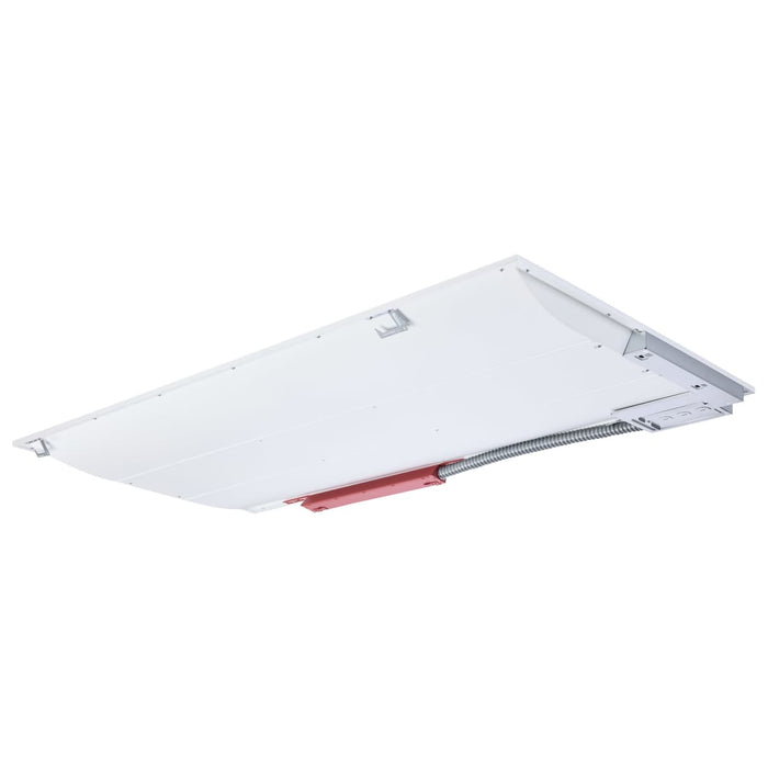 Troffer Nuvo 65-1604 2X4 LED Single Basket Troffer - Emergency Battery - Field Selectable - 120-277 Volt - White Finish Nuvo
