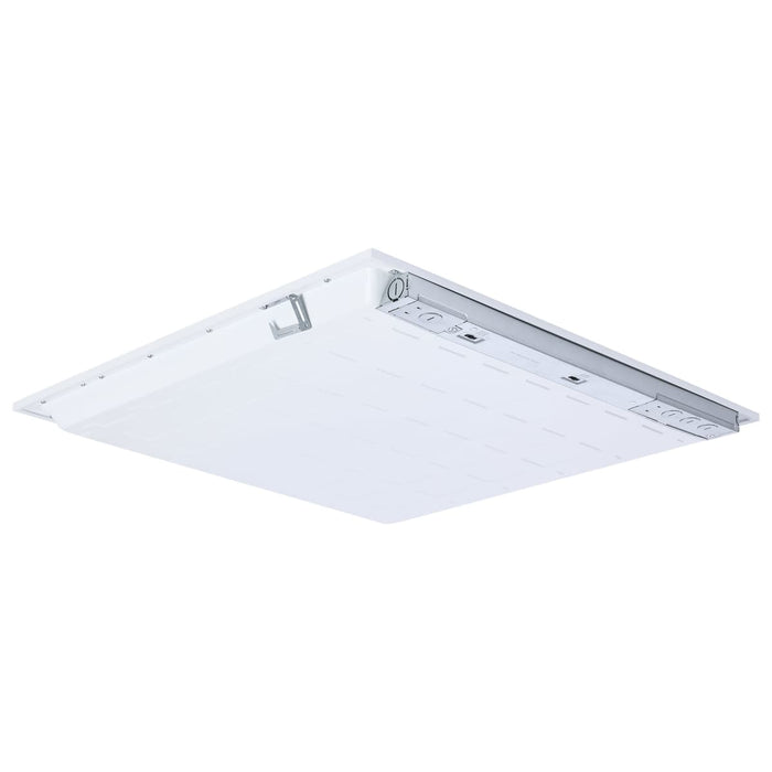Flat Panel Nuvo 65-1661 20/30/40 Wattage Selectable LED 2ft x 2ft Backlit Panel - 35K/4K/5K CCT Selectable - 120-277 Range Voltage - White Finish Nuvo