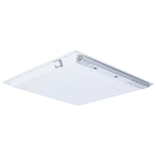 Flat Panel Nuvo 65-1671 20/30/40 Wattage Selectable LED 2ft x 2ft Backlit Panel - 35K/4K/5K CCT Selectable - 120-347 Range Voltage - White Finish Nuvo