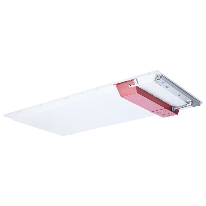 Flat Panel Nuvo 65-1676 30/40/50 Wattage Selectable LED 2ft x 4ft Backlit Panel - 35K/4K/5K CCT Selectable - Emergency Battery - 120-347 Range Voltage - White Finish Nuvo