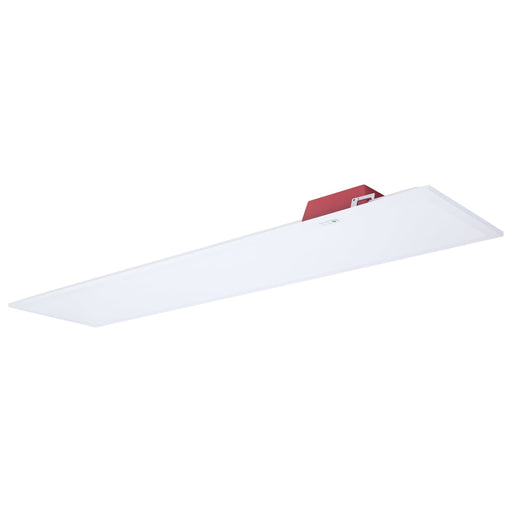 Flat Panel Nuvo 65-1677 20/30/40 Wattage Selectable LED 1ft x 4ft Backlit Panel - 35K/4K/5K CCT Selectable - Emergency Battery - 120-347 Range Voltage - White Finish Nuvo