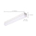 Strip Light Nuvo 65-1700R1 2 Foot LED Linear Strip Light - Field Selectable - With Sensor - White Finish Nuvo