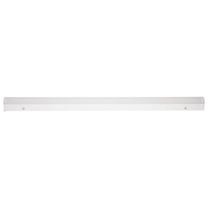 Strip Light Nuvo 65-1701 4 ft. LED - Linear Strip Light - Wattage and CCT Selectable - White Finish - Microwave Sensor Nuvo