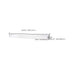 Strip Light Nuvo 65-1701 4 ft. LED - Linear Strip Light - Wattage and CCT Selectable - White Finish - Microwave Sensor Nuvo