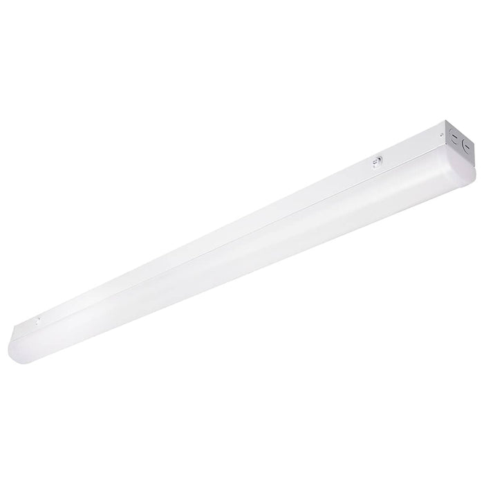 Strip Light Nuvo 65-1701 4 ft. LED - Linear Strip Light - Wattage and CCT Selectable - White Finish - Microwave Sensor Nuvo