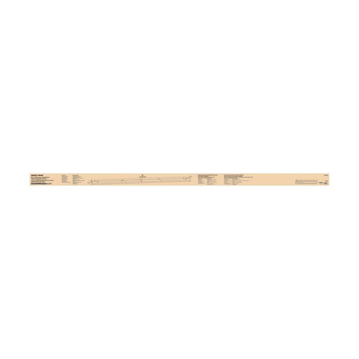 Strip Light Nuvo 65-1702 8 ft. LED - Linear Strip Light - Wattage and CCT Selectable - White Finish - Microwave Sensor Nuvo