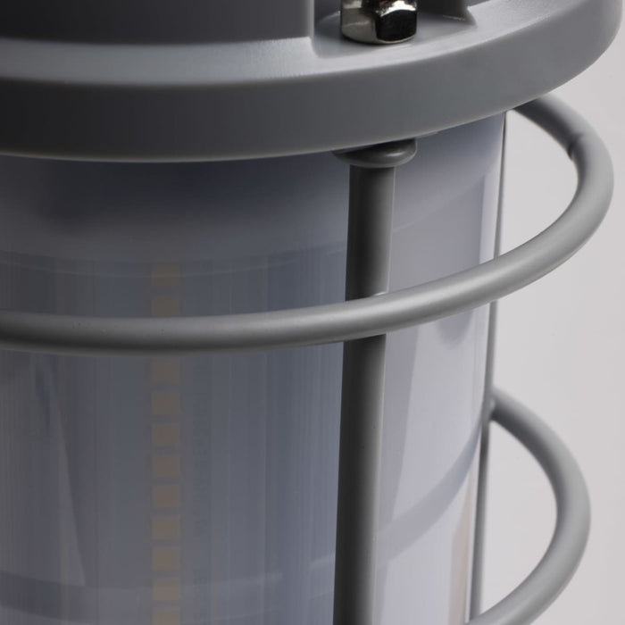 Vapor Proof Nuvo 65-172 LED Adjustable Vapor Tight Fixture - 20W - 4000K - Gray Finish - 100-277V Nuvo