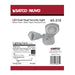 Security Lighting Nuvo 65-210 LED Security Light - Dual Head - White Finish - 3000K Nuvo