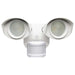 Security Lighting Nuvo 65-211 LED Security Light - Dual Head - White Finish - 3000K - Motion Sensor Nuvo