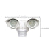 Security Lighting Nuvo 65-211 LED Security Light - Dual Head - White Finish - 3000K - Motion Sensor Nuvo