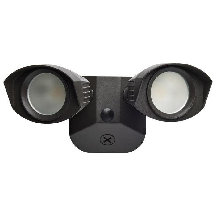 Security Lighting Nuvo 65-212 LED Security Light - Dual Head - Bronze Finish - 3000K Nuvo