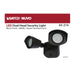 Security Lighting Nuvo 65-214 LED Security Light - Dual Head - Black Finish - 3000K Nuvo