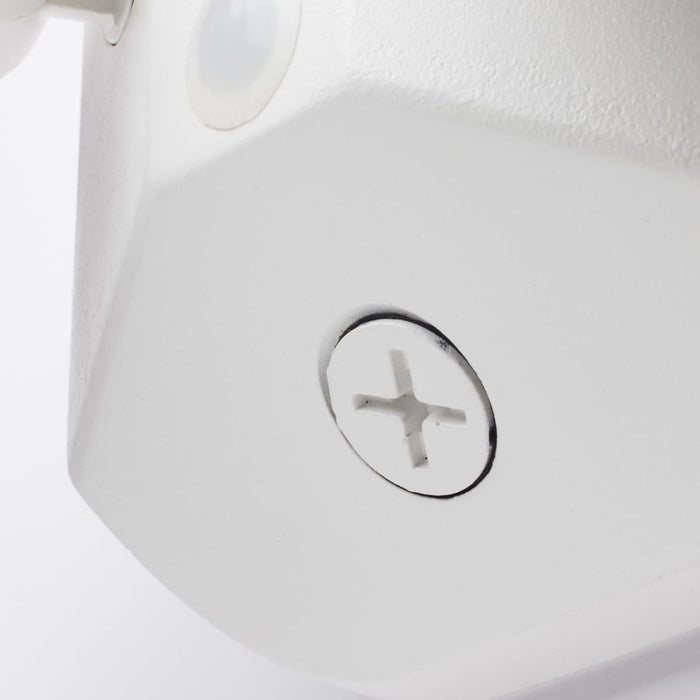 Security Lighting Nuvo 65-216 LED Security Light - Dual Head - White Finish - 4000K Nuvo
