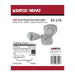 Security Lighting Nuvo 65-216 LED Security Light - Dual Head - White Finish - 4000K Nuvo