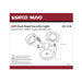 Security Lighting Nuvo 65-218 LED Security Light - Dual Head - Bronze Finish - 4000K Nuvo
