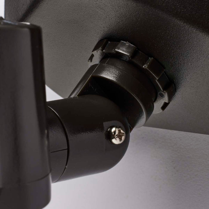 Security Lighting Nuvo 65-219 LED Security Light - Dual Head - Bronze Finish - 4000K - Motion Sensor Nuvo
