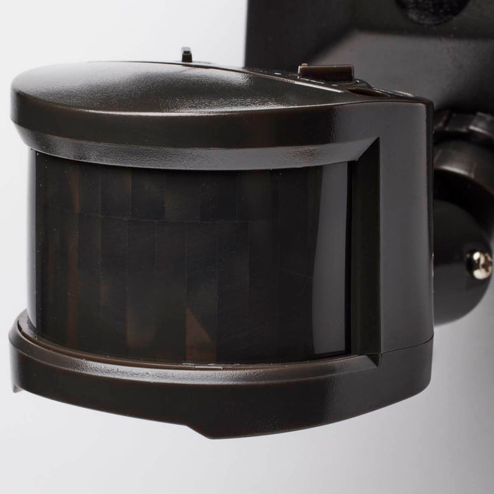 Security Lighting Nuvo 65-219 LED Security Light - Dual Head - Bronze Finish - 4000K - Motion Sensor Nuvo