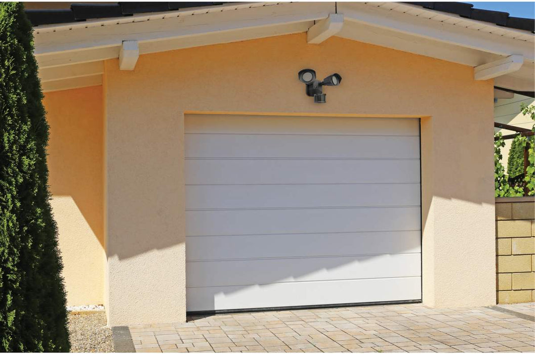 Security Lighting Nuvo 65-219 LED Security Light - Dual Head - Bronze Finish - 4000K - Motion Sensor Nuvo